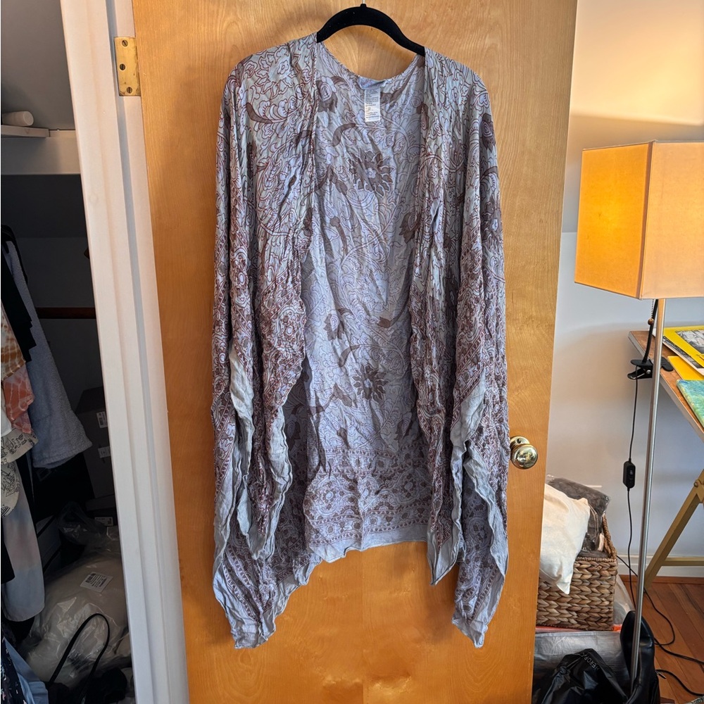 Free people magic dance border print kimono